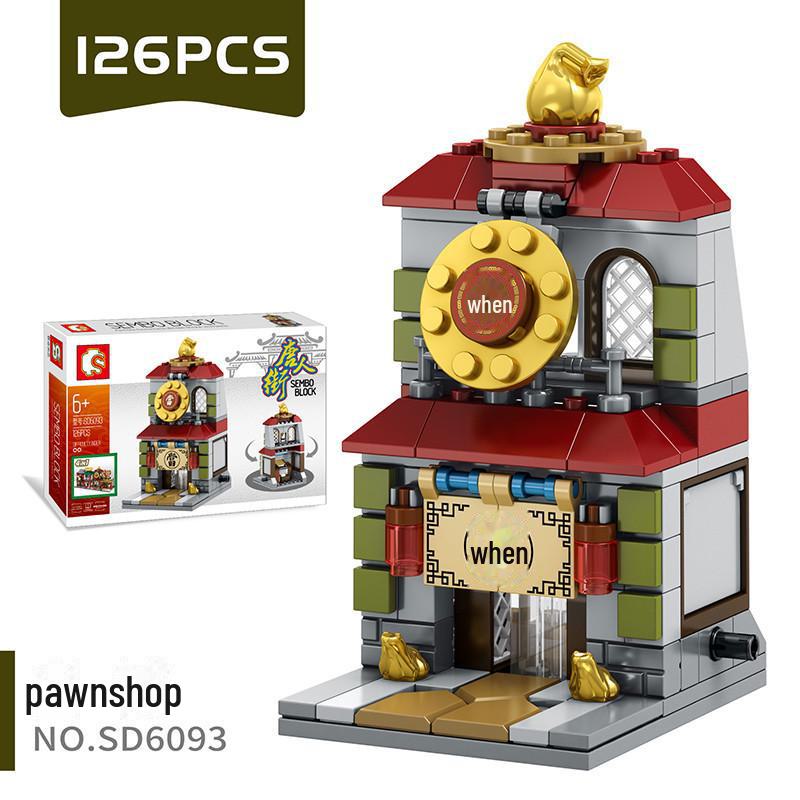 Мини-конструкторы Semper Street View: Совместимая с Lego игрушка для детей 6-16 лет