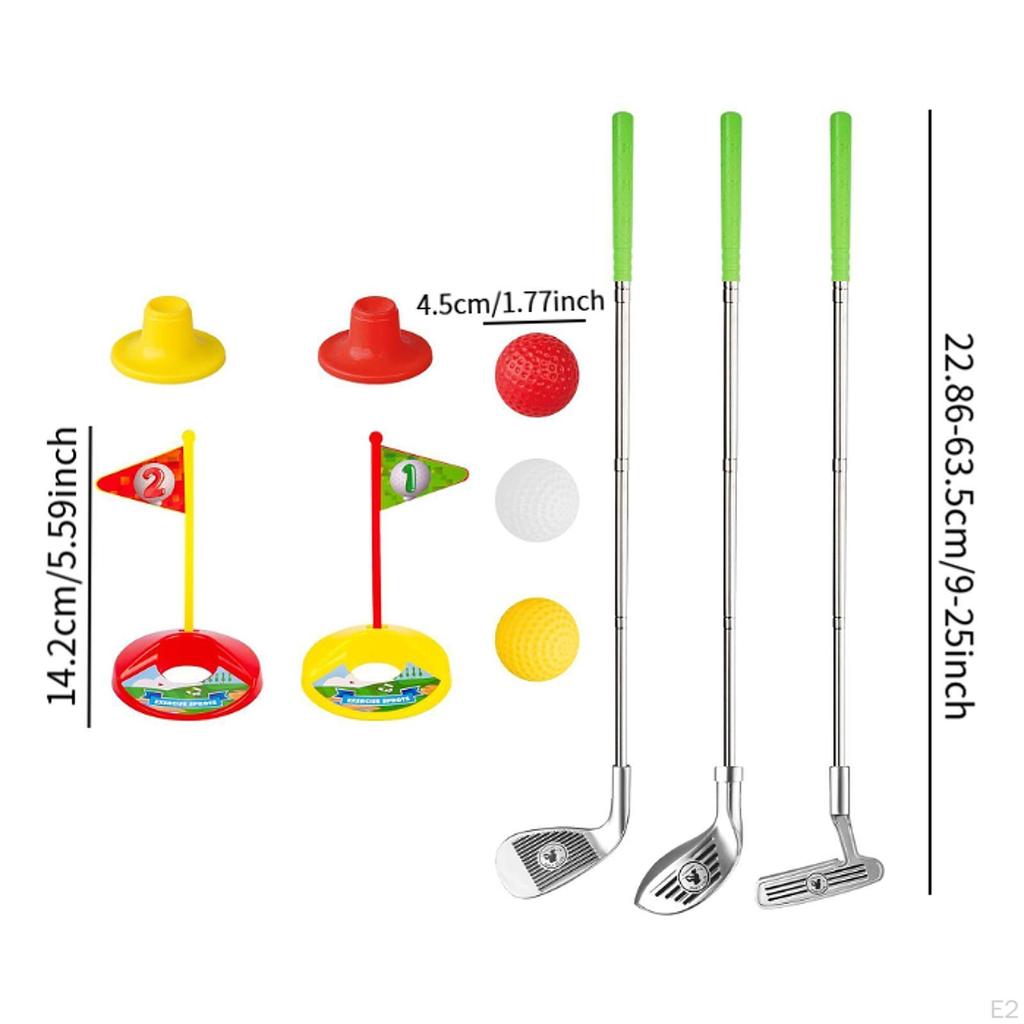 Kids Golf Set,Mini Set,Kids Club Set,3 Balls Gift Educational Toys Set,Sports