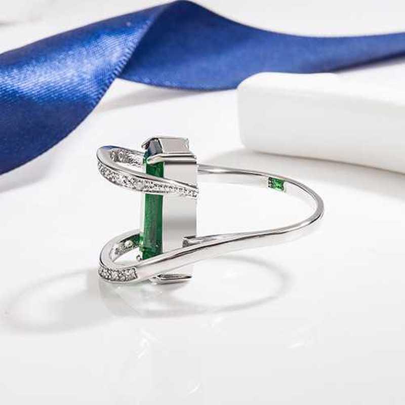 Sace Gems Классическое кольцо с цирконом, женские ювелирные изделия, свадебный подарок для вечеринки