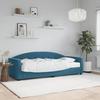 VidaXL Daybed with Mattress Blue 80x200 Cm Velvet 3197269