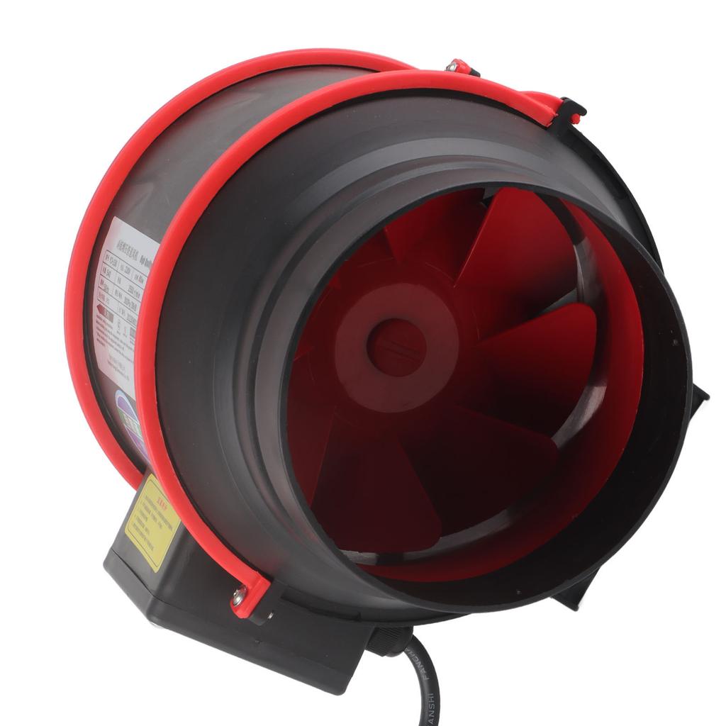 Встроенный канальный вентилятор 6 дюймов тихий усилитель воздушного потока вентилятор для выращивания растений в палатке вентиляция в помещении