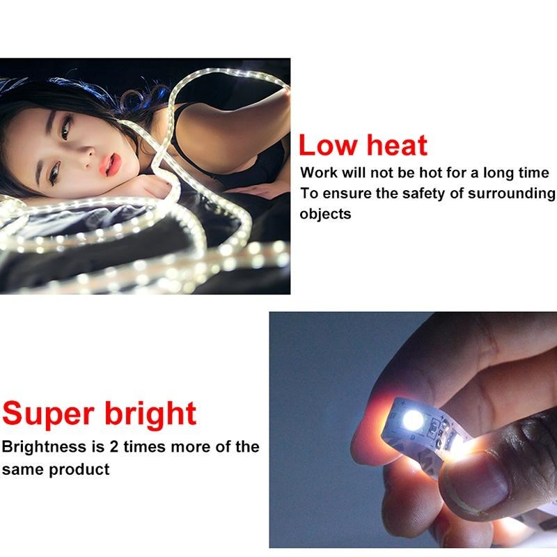 Гибкая светодиодная лента IP20/IP65 RGB, 60 светодиодов/м, SMD 3528 светодиодов, светодиодная лента постоянного тока, светодиодная лента с пультом дистанционного управления