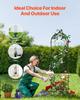 Metal Garden Trellis for Climbing Plant Support 60 x 15 in Rustproof