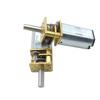 DC 3V/6V/12V N20 N30 Mini Metal Gear Motor Straight Output Shaft 15-1000RPM Slow Speed High Torque WormAll Metal gearbox Motor