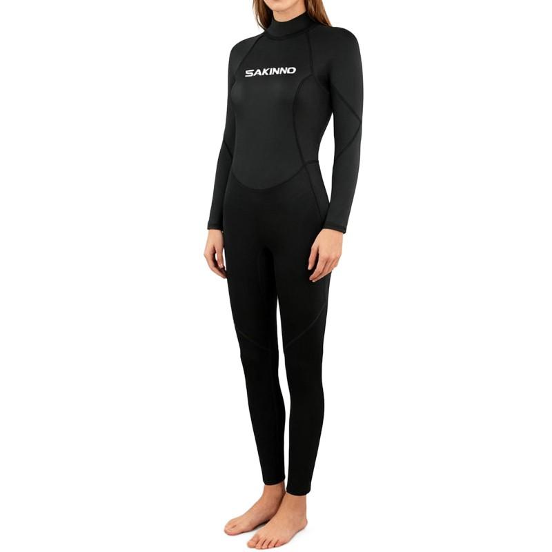 Womens 2mm Full Body Wetsuit Long Sleeve Surfing Snorkeling Diving Swimming Warmth Protection