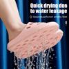 Мужские и женские домашние тапочки для ванной комнаты, протекающие быстросохнущие тапочки для душа, легкие водонепроницаемые пляжные шлепанцы, шлепанцы для плавания
