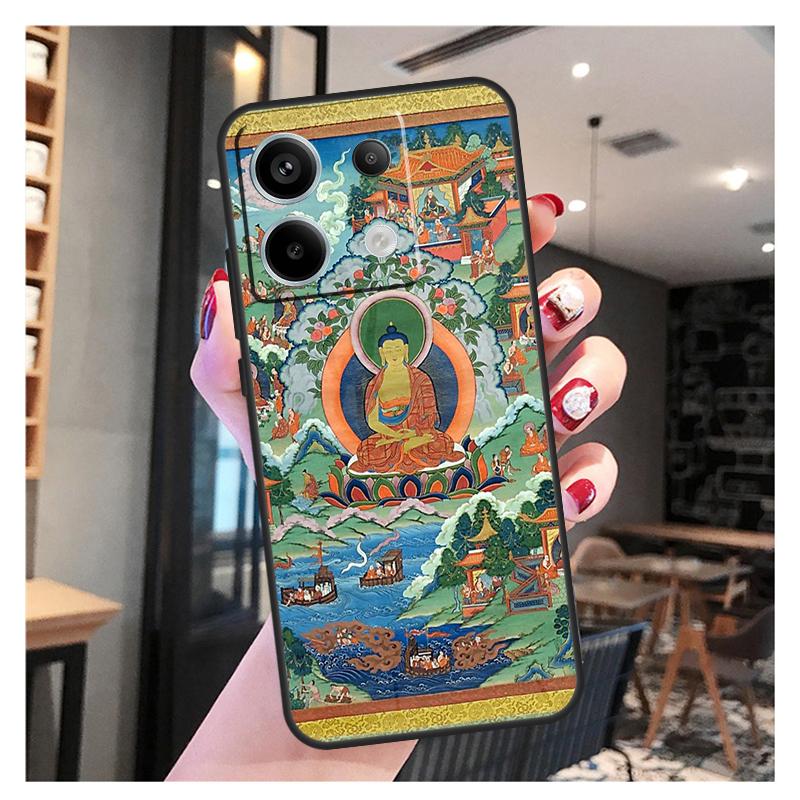 Чехол Shakyamuni Buddha для Xiaomi Redmi Note 11 9 10 12 13 Pro Plus 12S 11S 10S 9S Redmi 12 10C 12C 13C