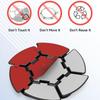 New Car Phone Mount Dashboard Mounting Pad Adhesive Sticky Car Dashboard Phone Holder Disc Accessories Curve Suction Cup Auto