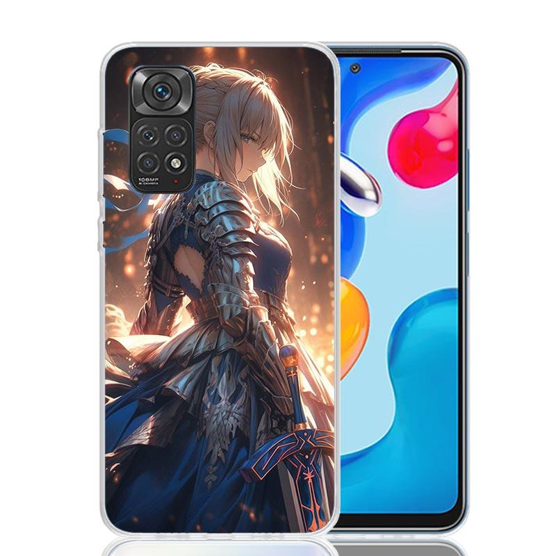 Чехол для телефона Fate Zero Stay Night Archer для Xiaomi Redmi Note 15 14 13 12S 12 Pro Plus 11S 11E 11 11T 10S 10 Арт Мягкий Узор Cov