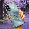 Для Huawei P40 Lite / P40Pro Чехол P 40 Закаленное Стекло Звездный Мрамор Жесткая Задняя Крышка для Huawei P40 Pro / P40Lite E Чехлы Coque