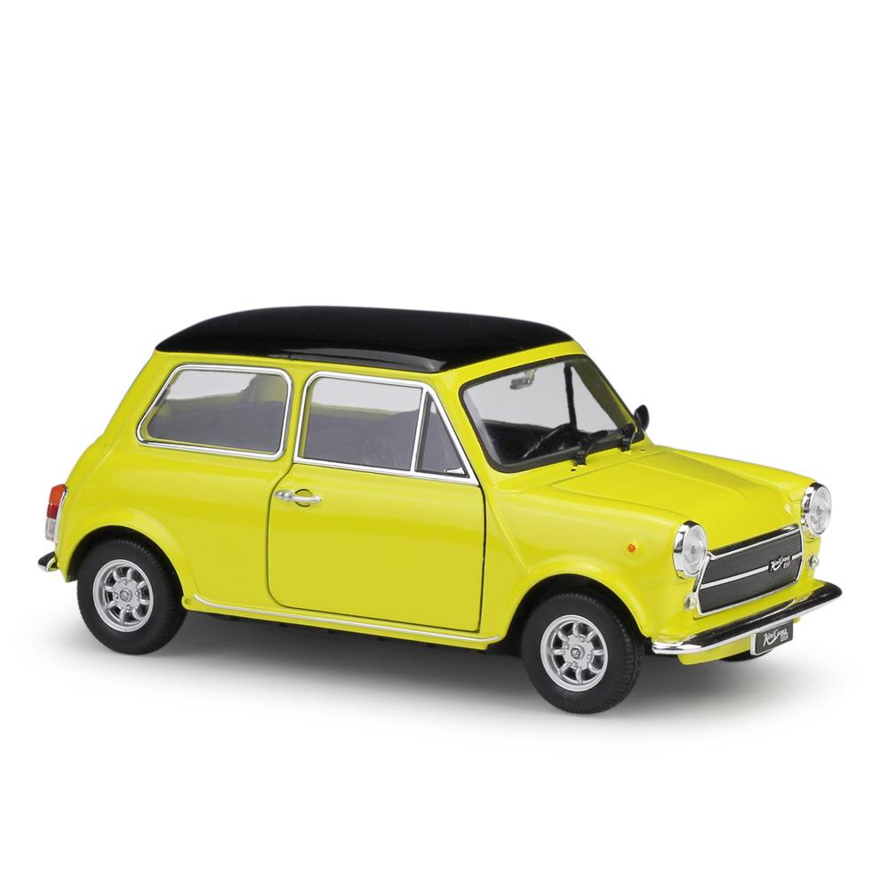 Welly 1/24 MINI COOPER 1300 Модель автомобиля из сплава Литой металл Классический Мини Автомобиль Модель Транспортного средства Симуляция Коллекция Детская Игрушка Подарок