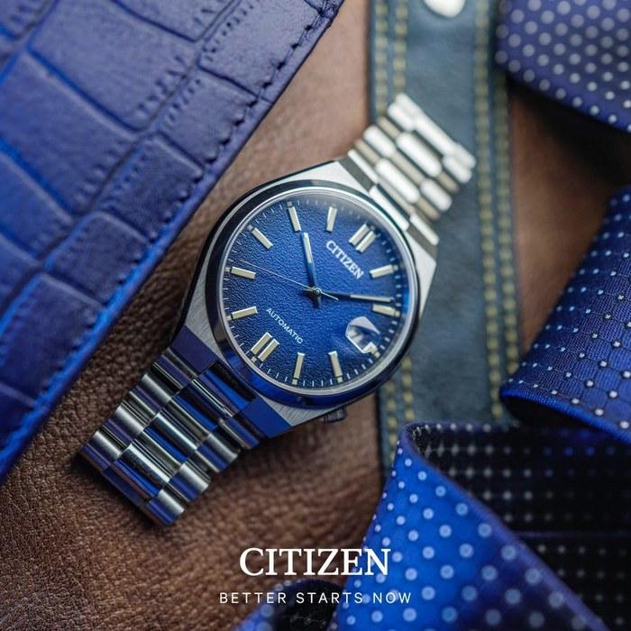 [Citizen] Tsuyosa Mechanical Sapphire Glass Camblue Watch NJ0151-88L, Blue, Bracelet