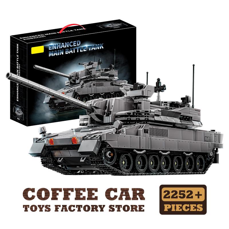 НОВЫЙ Армейский Тяжелый Танк MOC Набор Кирпичей WW2 Военные Бронированные Машины Строительные Блоки Война Танк 3D Модель Детские Игрушки Подарок на День Рождения DIY