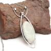 Scolecite Shell Gemstone Mother's Day Handmade Jewelry Necklace 20 In