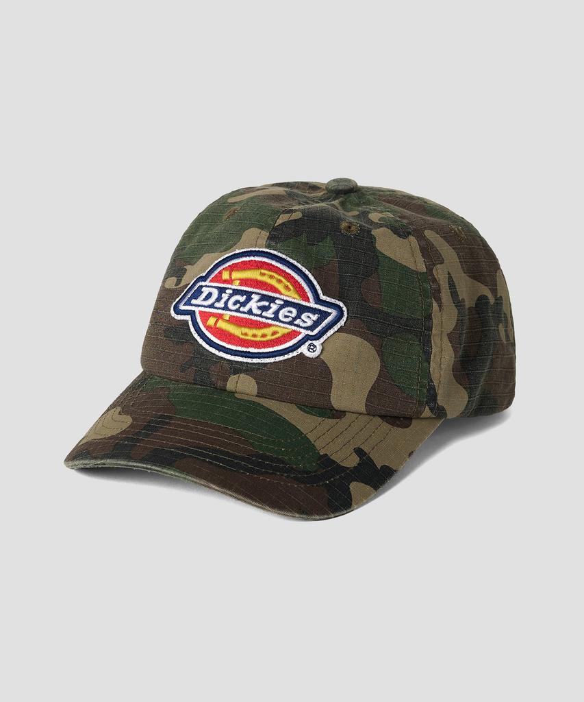 DICKIES Big Logo Washed Ball Cap Camo