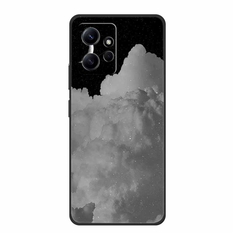 For Xiaomi Redmi Note 12 4G Case Animals Soft Silicone TPU Phone Cases Back Cover for Redmi Note12 4G Fashion 23021RAA2Y Fundas