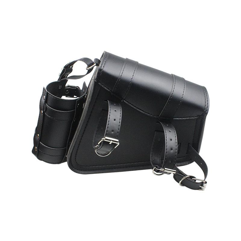 Боковая сумка-коробка в стиле ретро для мотоцикла, боковая подвесная сумка, быстросъемная треугольная большая сумка для чайника, набор для хранения, сумка Knight.