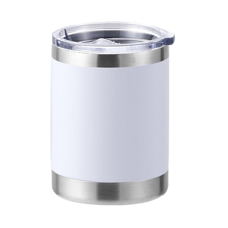 12oz Coffee Mug, Vacuum Insulated Camping Mug with Lid Double Wall Stainless Steel Travel Tumbler Cup for Home Office Desk