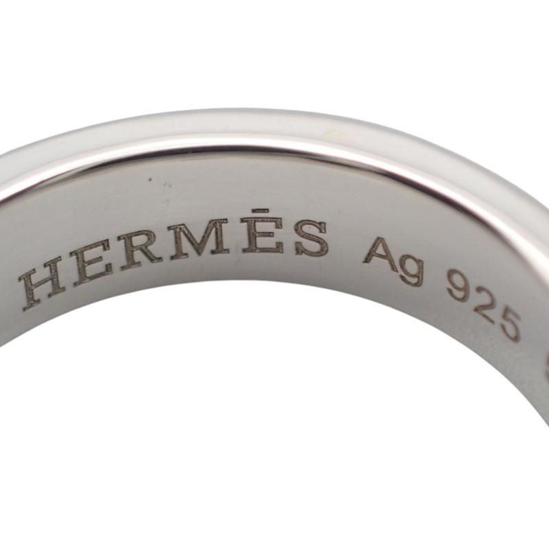 HERMES  #10(Размер Японии) 50  кольцо Серебро925 Женское
