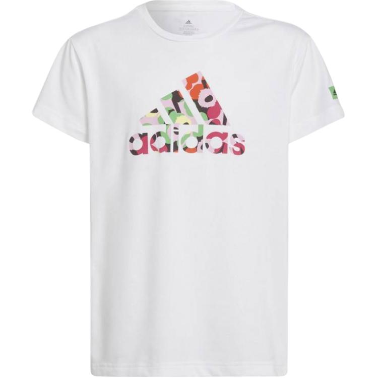 adidas Детские футболки с круглым вырезом Средние H57208