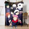 The Jujutsu Kaisen Patterned Blanket Is Perfect for Bedding or Any Other Occasion, Making It A Perfect Gift Choice.