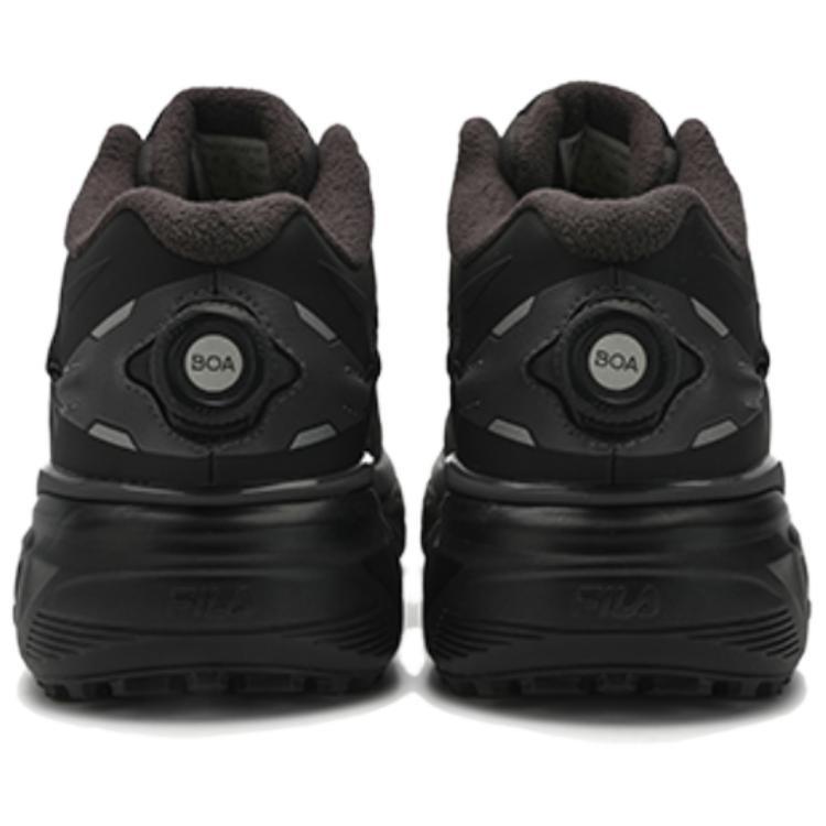 FILA BOA EXPLORER Textile, TPU Fleece Cushioning, Wear Resistant Low top Outdoor Shoes Men's Black A12M341206FBB
