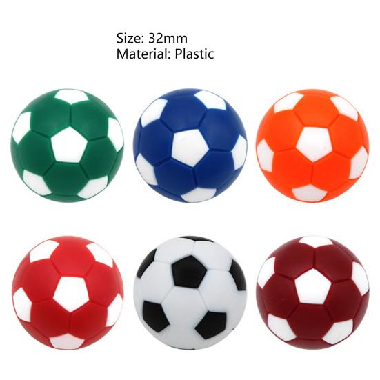6 мячей для настольного футбола, привлекательные сменные разноцветные мини-мячи для настольного футбола для игры в помещении.
