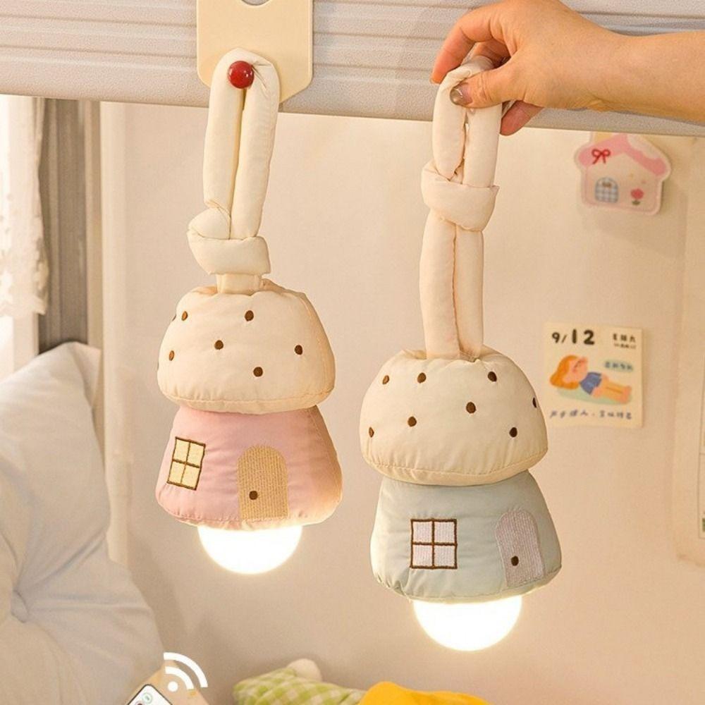 Cute Bedside Light 3 Color Light Ambient Lamp High Beauty Mushroom Night Light Kids