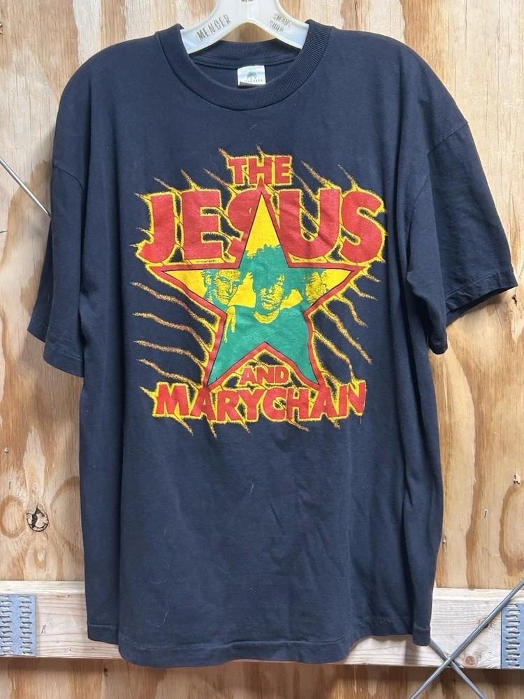 Vintage The Jesus And Mary Chain Band Basic Navy Color Unisex T shirt WA3425