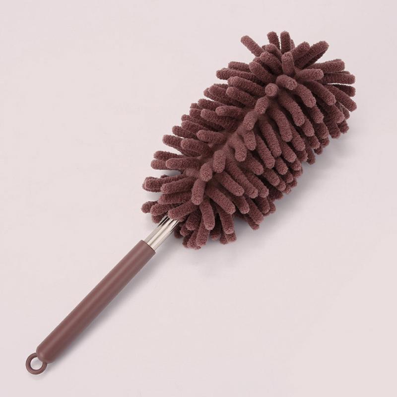 80 см телескопическая тряпка из микрофибры с удлинителем из нержавеющей стали для уборки бытовой пыли для потолочных вентиляторов