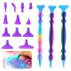 Сменные насадки для ручек для 5D Алмазной вышивки DIY Craft с многофункциональными наконечниками Ручки-стилусы для точечной вышивки Вышивка Крестиком