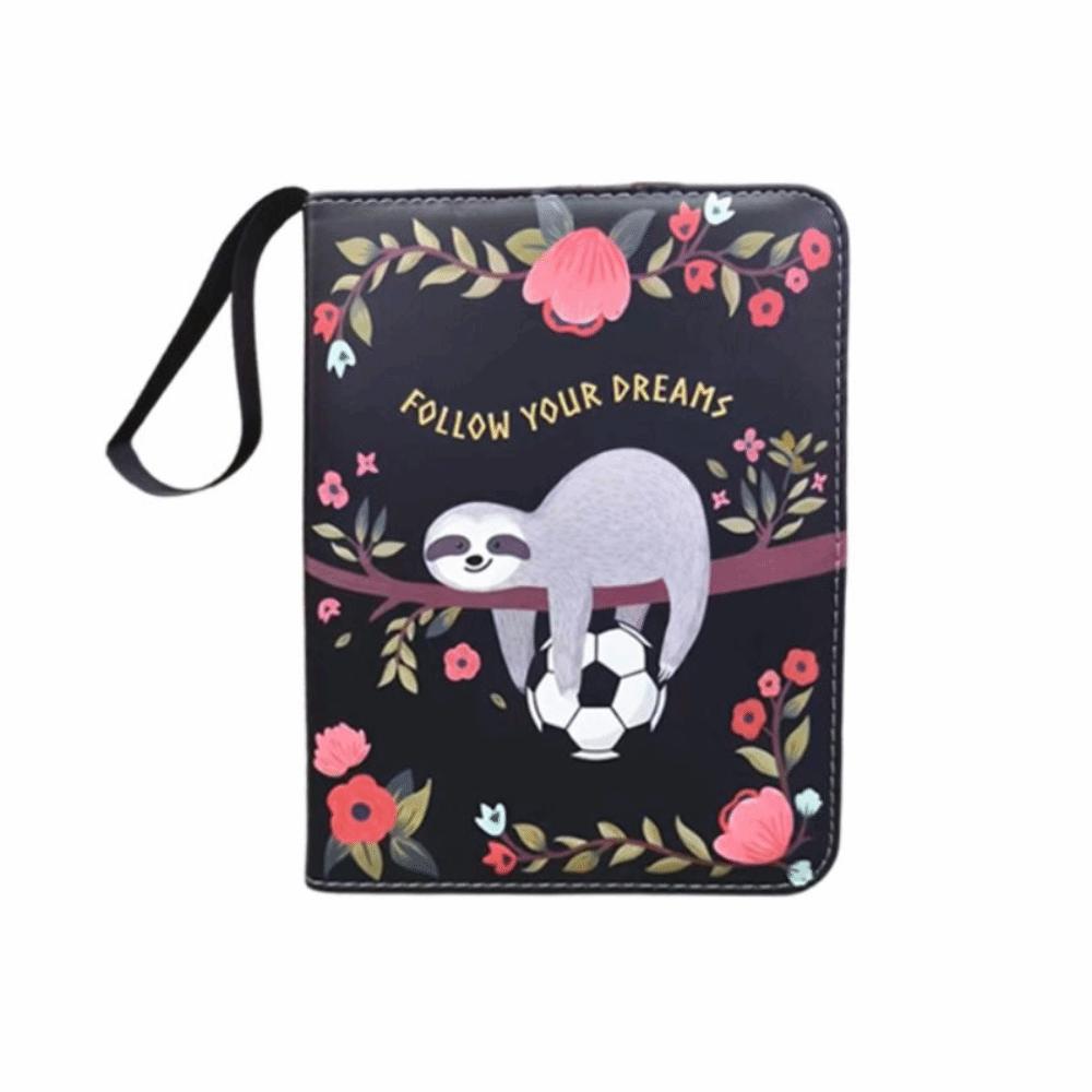 Large Capacity Card Binder PU Leather Anime Card Book Cool Card Collection Holder  Toy