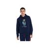 Мужские толстовки с капюшоном Polo FW22 Bear Print Drawstring Blue 710853309-001