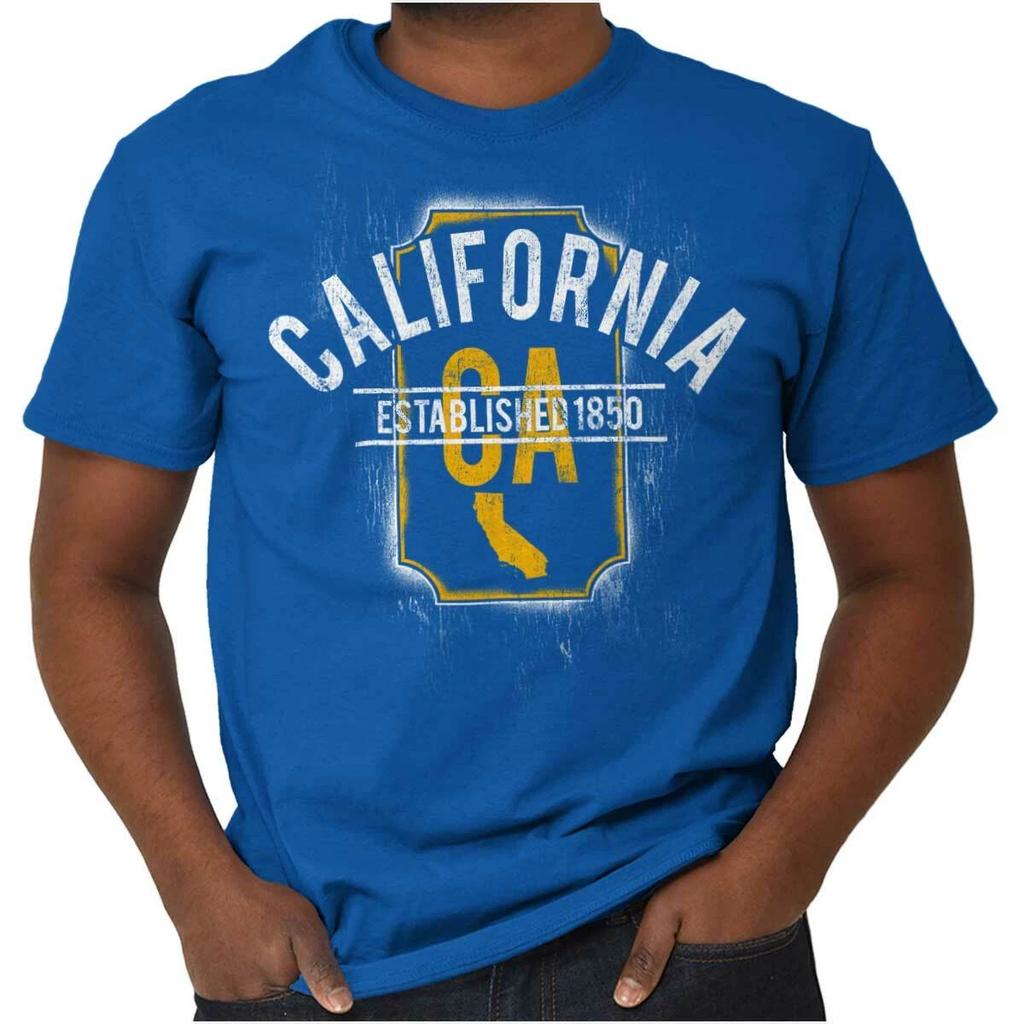 Vintage California Classic Souvenir Gift CA Womens or Mens Crewneck T Shirt Tee