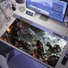 Коврик для мыши с рисунком Хищник Воин Инопланетное Чудовище Компьютерный Персональный Настольный Коврик для Мыши MousePad Коврик для Мыши Противоскользящий Мягкий Ковер