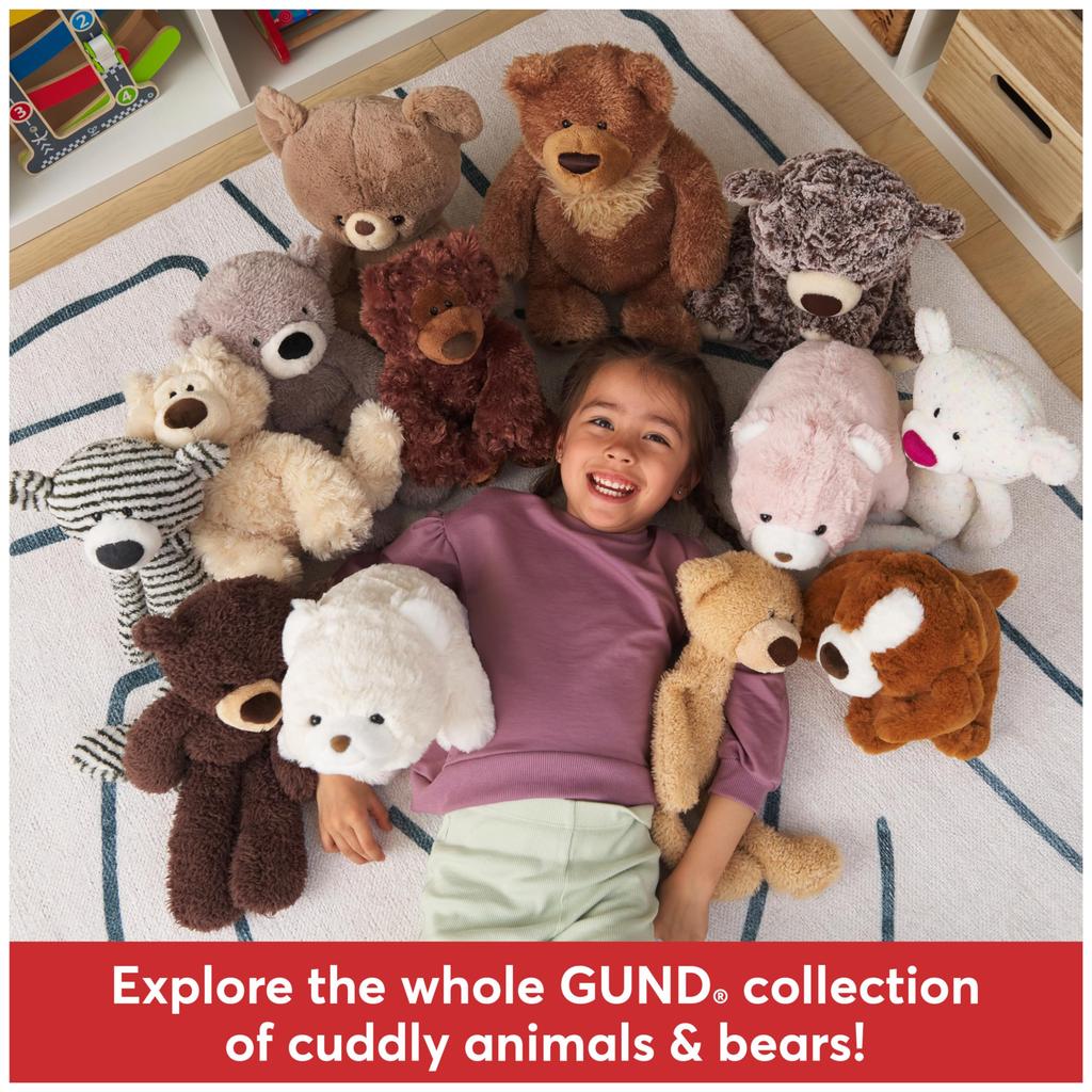 GUND Fuzzy Friends бежевый медведь 6047547