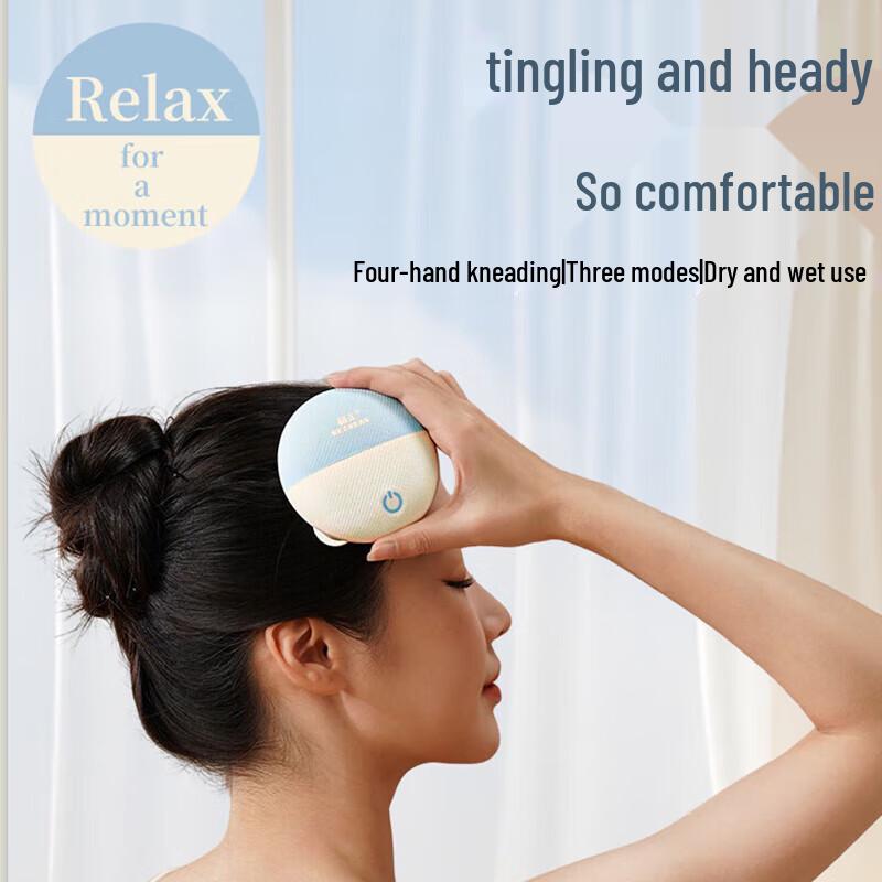 HEZHENG Cat Paw Electric Scalp Massager CN plug (adapter included)