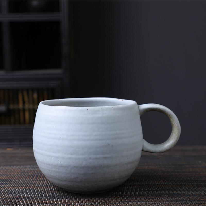 Special-Shaped Creative Ceramic Cup Supply Household Cup Kiln Change Water Cup High Value Coffee Cup