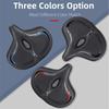 Thickened High Elasticity Bike Saddle Soft Waterproof PU Pad Road Bicycle Seats Comfort Breathable