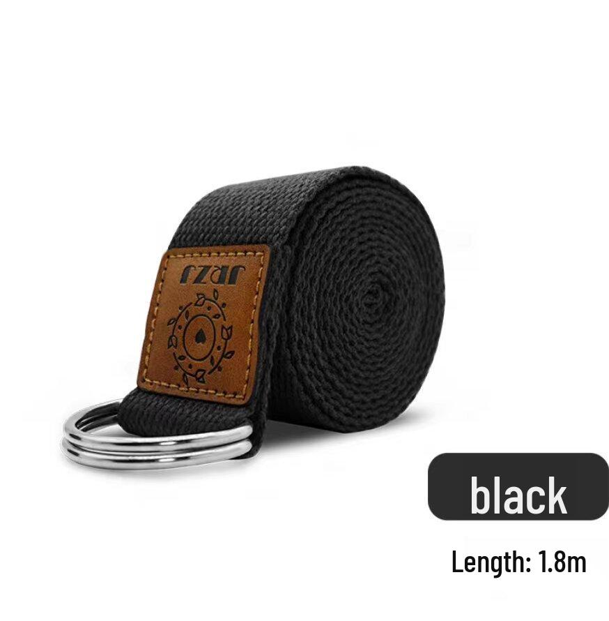 Ремень для растяжки без эластичности для вспомогательного удлинения в йоге Айенгара