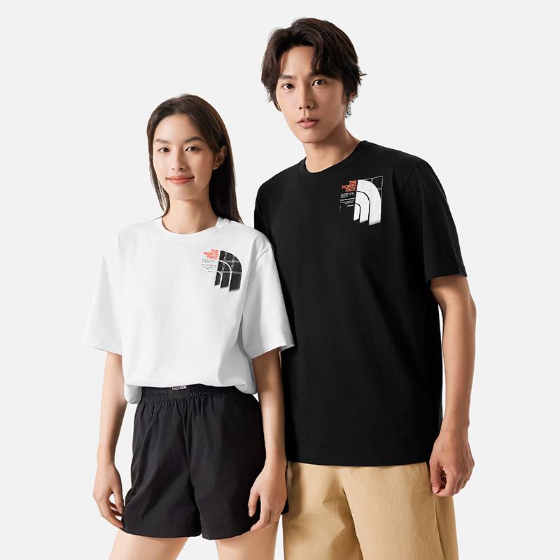 THE NORTH FACE Urban Exploration T Shirt Unisex Snow Peak White NF0A8CSPFN4