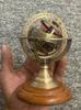 5''Antique Vintage Brass Armillary Sphere Globe Nautical Table Decor"