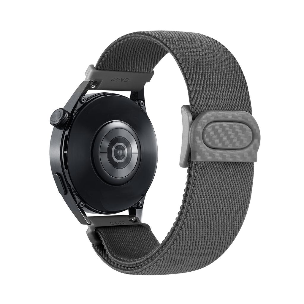 Плетеный нейлоновый ремешок 20 мм 22 мм для Huawei Watch GT/GT3 Pro/Samsung Galaxy Watch 6 5 4, магнитный браслет для Amazfit GTR/GTS Band