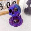 Skull Dice Tower Skull DND Dice Rolling Tower Tabletop RPG Game D&D Dice Jail Accessories Role Playing Dice Tower for Home Office Bookshelf Decoration