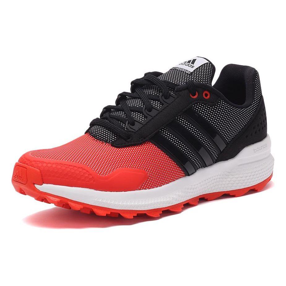 adidas Удобные, амортизирующие, прочные низкие кроссовки для бега, мужские, черные, белые, красные AQ5669