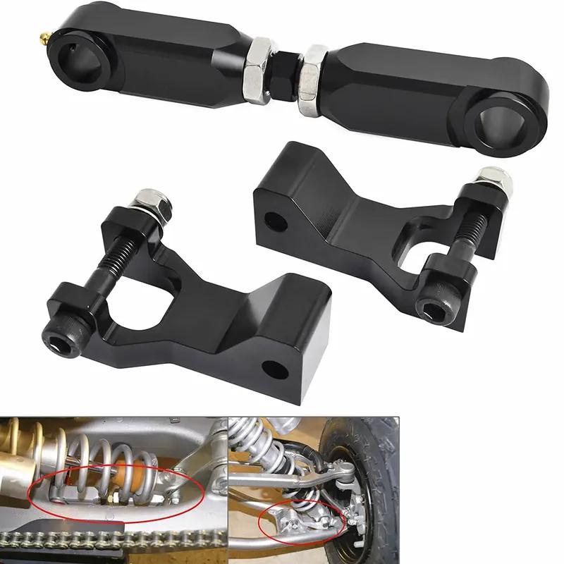 Black ATV 3.5" Front & Rear Lowering Kit for Raptor 350 YFM350 2004-2013 660 660R YFM660R 2001-2005 700 700R YFM700 2006-2017