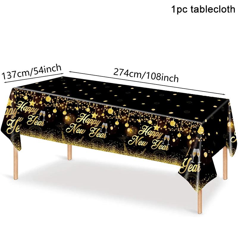 Новый год 2024 Цифровые фольгированные шары С Новым годом Канун Нового года Вечеринка Сувениры Принадлежности Гирлянда Фотобутафория Рождественские украшения Навидад