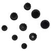 9pcs Rustproof Frame Hole Plug Side Body Frame Panel for BMW R1200GS LC Adventure 14-18 Motorcycle