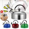 Whistling Kettle 3l Tea Stove Gas Camping Stainless Steel Teapot Kettle Water