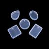 Pendant Oval Rectangle Handmade Epoxy Silicone Glue Resin Decorative Mould Jewelry Making Mold Tool